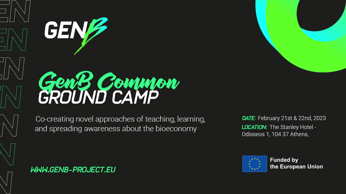 Download all the presentations of GenB Common Ground Campon Bioeconomy education! Image