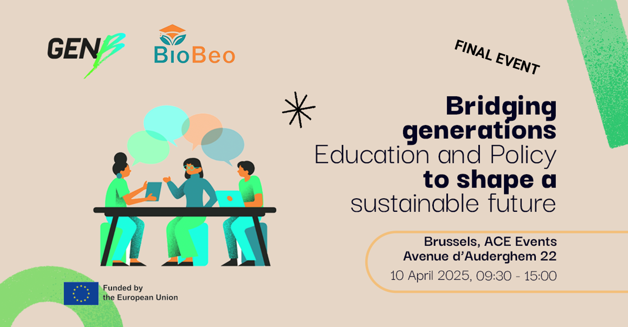 Bridging generations: Education and Policy to shape a sustainable future Image